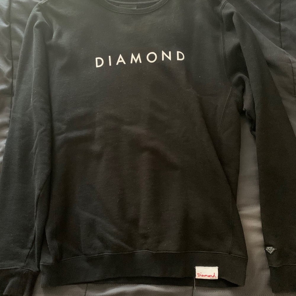 Men’s diamond supply co Crewneck size large